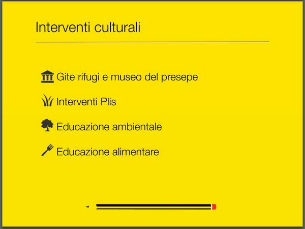 la prima proposta sono interventi culturali nelle scuole, sopratutto elementari  #opendalmine http://t.co/23k0wdKiQw